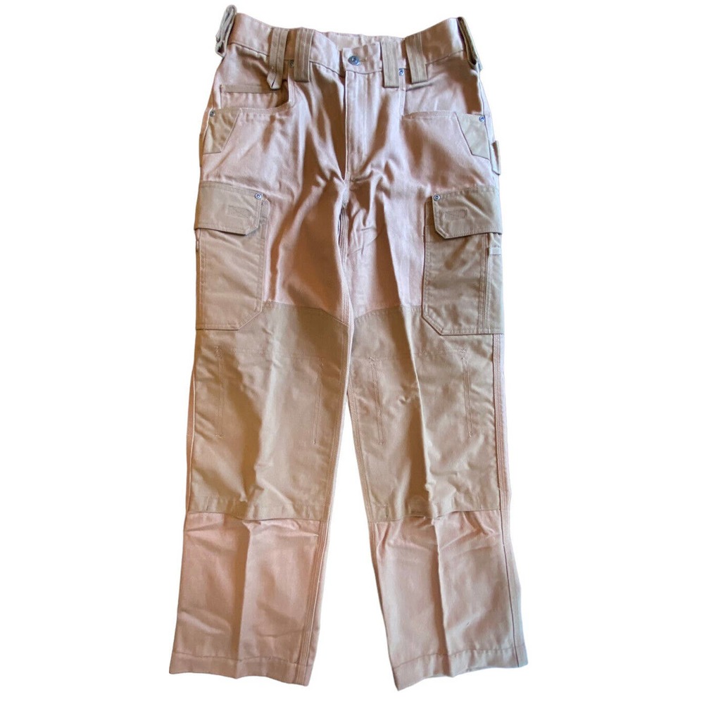 Men Duluth Trading Flex Fire Hose Relaxed Fit Ultimate Cargo Pants Size 34 x 36
